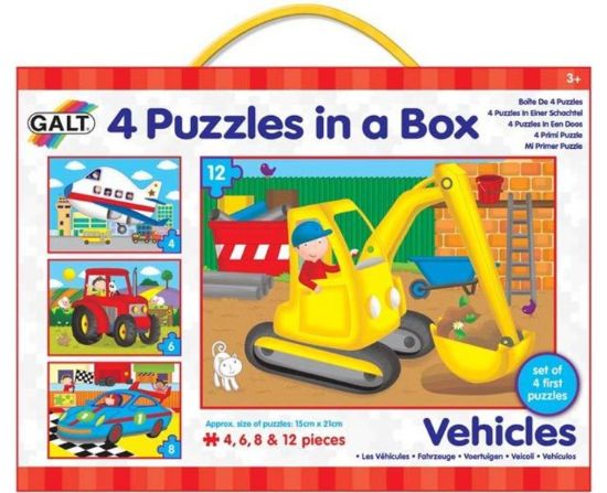 Obrázek 4 Puzzle v krabici - Dopravní prostředky