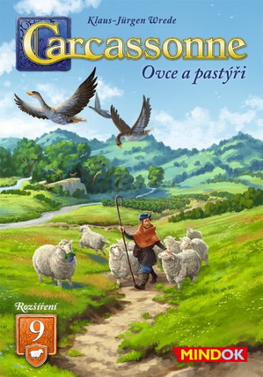 Obrázek Carcassonne rozšíření 9: Ovce a pastýři (2025)