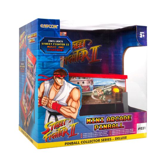 Obrázek Mini Arcade Pinball - Street Fighter II
