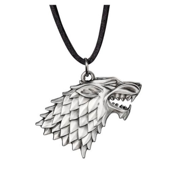 Obrázek Amulet Game of Thrones - znak Starků
