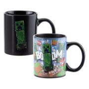 Obrázek Hrnek Minecraft - Creeper, měnící se
