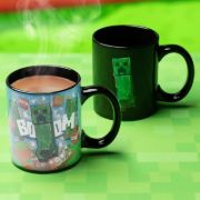 Obrázek Hrnek Minecraft - Creeper, měnící se