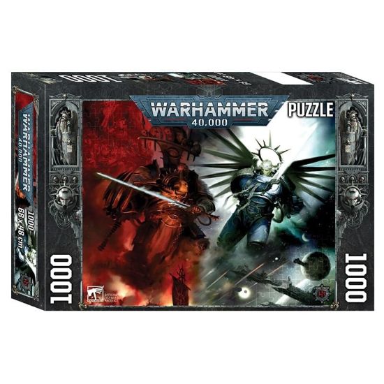 Obrázek Puzzle Warhammer Guilliman vs Abaddon, 1000 dílků