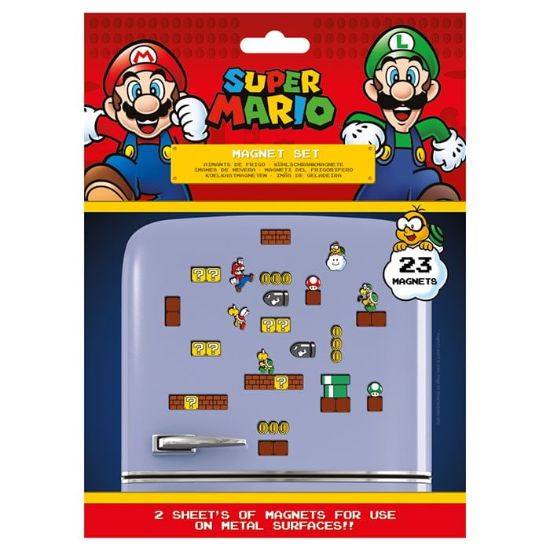 Obrázek Sada magnetek Super Mario (23 ks)