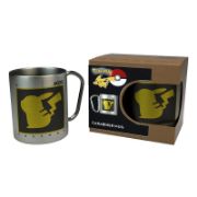 Obrázek Nerezový hrnek Pokémon - Pikachu 25