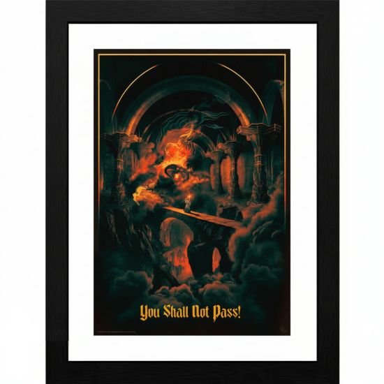 Obrázek Zarámovaný obraz Pán prstenů - You Shall Not Pass