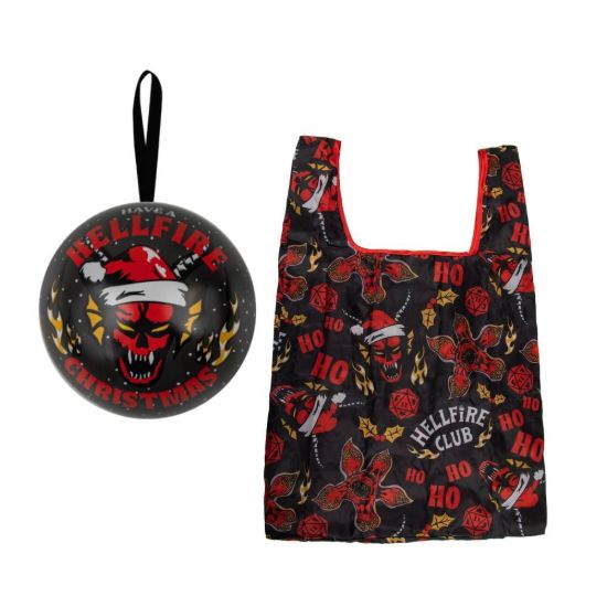 Obrázek Vánoční koule Stranger Things - Taška Hellfire Club