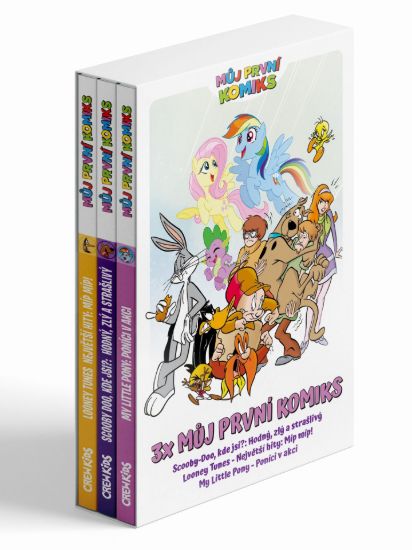Obrázek Speciální balíček: 3x Můj první komiks (Looney Tunes, Scooby-Doo, My Little Pony)
