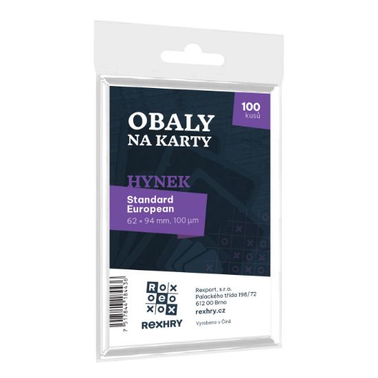 Obrázek Obaly na karty - Standard European - Hynek