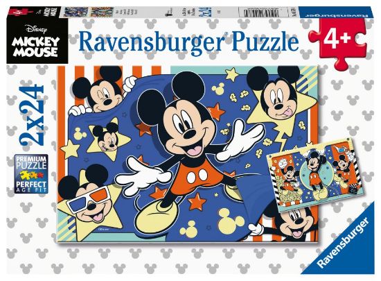 Obrázek Disney: Mickey Mouse 2x24 dílků