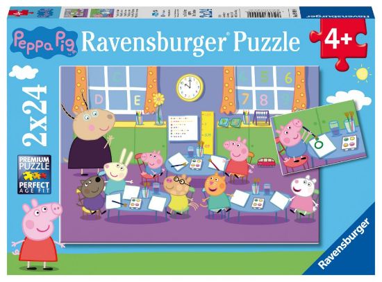 Obrázek Prasátko Peppa 2x24 dílků