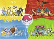 Obrázek Druhy Pokémonů 150 dílků