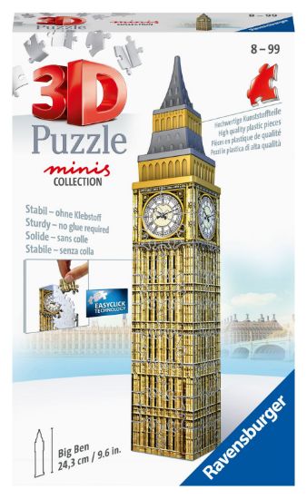 Obrázek Mini budova - Big Ben 54 dílků