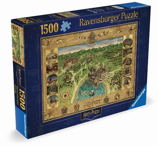 Obrázek Harry Potter: Mapa Bradavic 1500 dílků