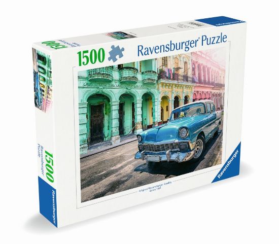 Obrázek Auta na Kubě 1500 dílků