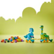 Obrázek 3 v 1: Dinosauři na kolečkách