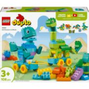 Obrázek 3 v 1: Dinosauři na kolečkách