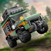 Obrázek Terénní horské nákladní auto 4x4