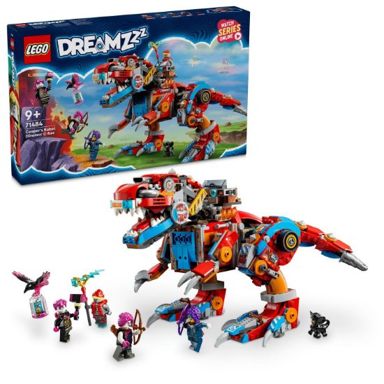 Obrázek Cooper a jeho robotický dinosaurus C-rex
