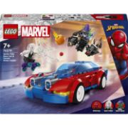 Obrázek Spider-Manovo závodní auto a Venom Zelený goblin