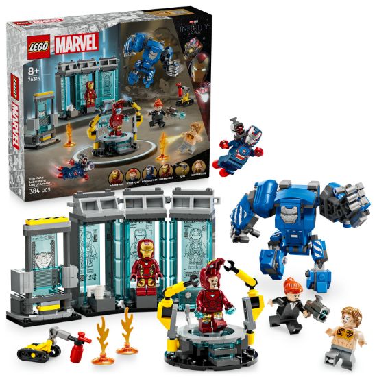 Obrázek Iron Man a jeho laboratoř: Síň brnění