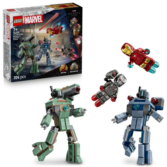 Obrázek Iron Man a War Machine vs. Hammerovy Drony