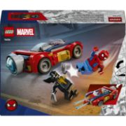 Obrázek Spider-Man a auto vs. venomizovaný Wolverine
