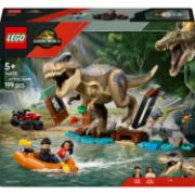 Obrázek T-rex a útěk po řece