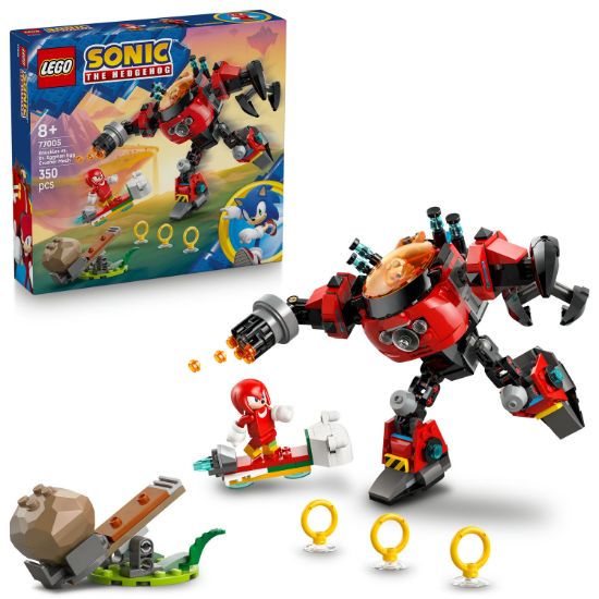 Obrázek Knuckles vs. Dr. Eggman: Robotický oblek Egg Crusher
