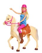 Obrázek Barbie panenka k koněm 
