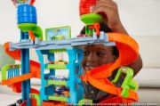 Obrázek Hot Wheels City color shifters automyčka se spirálou
