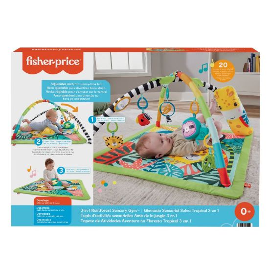 Obrázek Fisher Price hrací dečka se žrafou 3 v 1