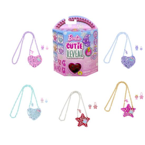 Obrázek Barbie CUTIE REVEAL plyšová kabelka asst 