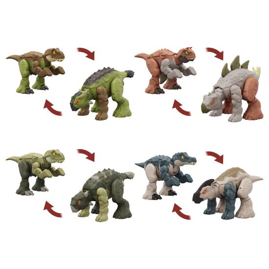 Obrázek JW DINOSAURUS S TRANSFORMACÍ 2 V 1 ASST
