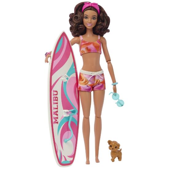 Obrázek BRB BARBIE SURFAŘKA S DOPLŇKY