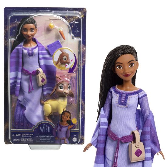 Obrázek DISNEY PŘÁNÍ PANENKA SE ZVÍŘECÍM KAMARÁDEM NA CESTÁCH