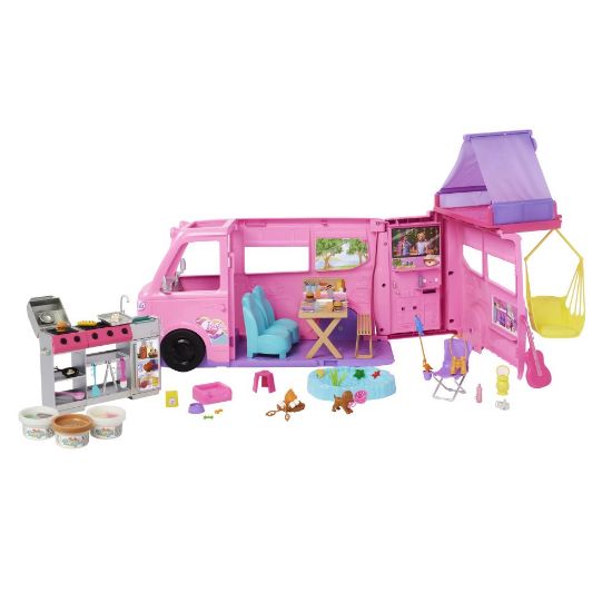 Obrázek Barbie karavan snů se stanem 