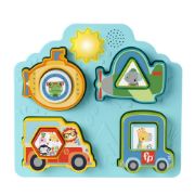 Obrázek Fisher Price puzzle dopravní prostředky se zvuky