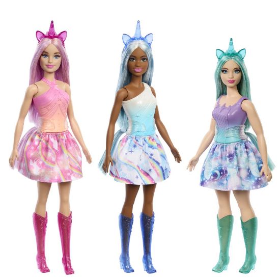 Obrázek Barbie pohádková víla jednorožec asst 