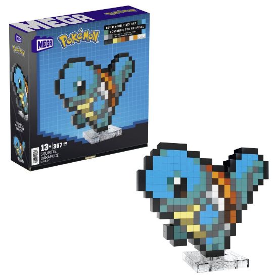Obrázek MEGA POKÉMON PIXEL ART - SQUIRTLE