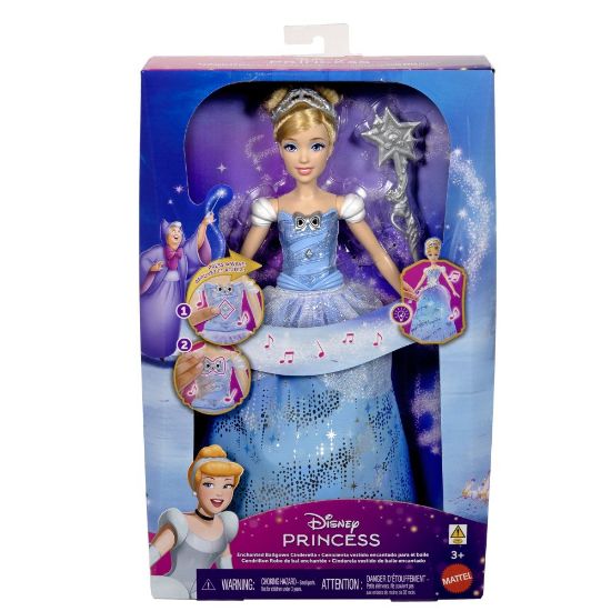 Obrázek Disney Princess panenka Popelka se světly a zvuky