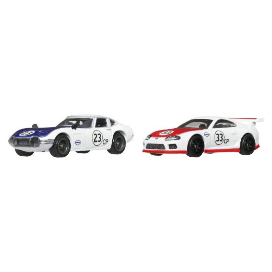 Obrázek Hotwheels 2ks prémiový amgličák - ford/toyta