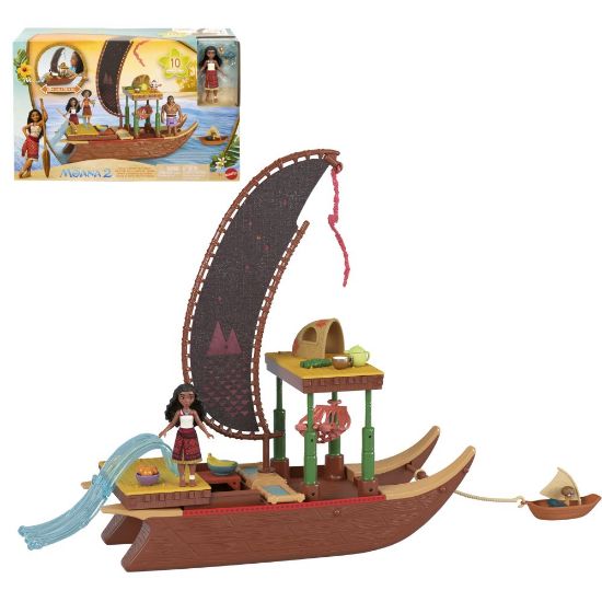 Obrázek GARLAND SMALL DOLL VAIANA TRANSFORMING BOAT