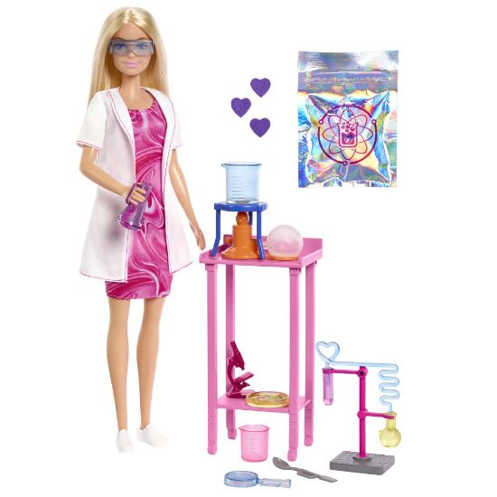 Obrázek Barbie panenka v povolání - VĚDKYNĚ