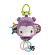Obrázek Fisher Price ZÁVĚSNÁ FIALOVÁ OPIČKA SE ZVUKY