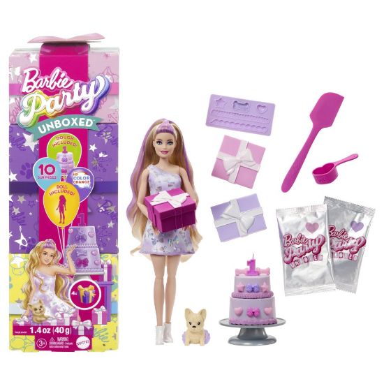 Obrázek Barbie party REVEAL Barbie - FIALOVÁ
