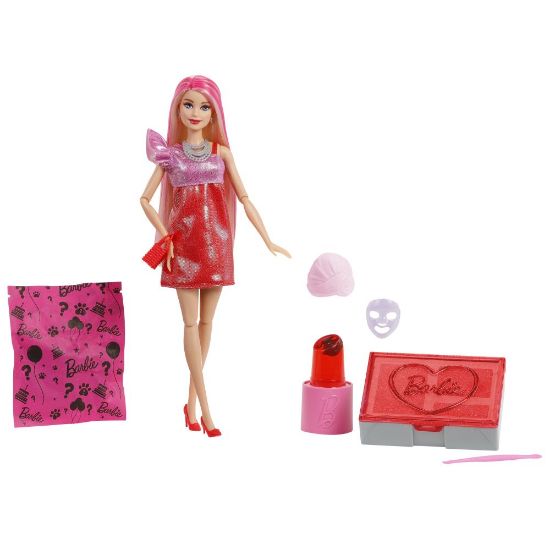 Obrázek Barbie PARTY REVEAL Barbie Glam party - ČERVENÁ