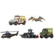 Obrázek Matchbox Jurský svět 4ks angličák a dinosaurus asst