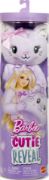 Obrázek Barbie CUTIE REVEAL Barbie sladké mašle - fialové kotě