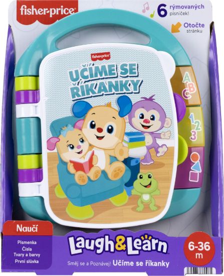 Obrázek Fisher Price UČÍME SE ŘÍKANKY SK